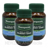 톰슨 원어데이 빌베리12000mg 60캡슐 3통