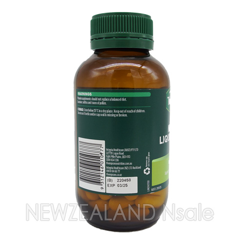 톰슨 리퀴드 칼슘 60캡슐 3병 (흡수가 좋은 액상칼슘)