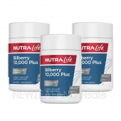 뉴트라라이프 빌베리 10000mg + 루테인 30정 3통