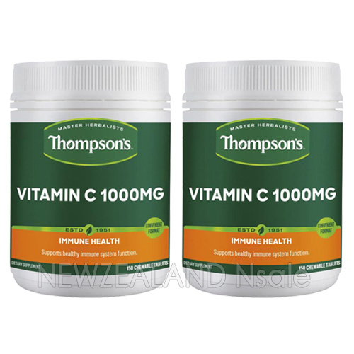 톰슨 비타민C 1000mg 150정 2통