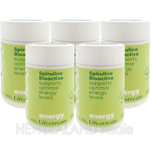 (오더베이스)라이프스트림 바이오액티브 스피루리나 밸런스파우더 100g 5통