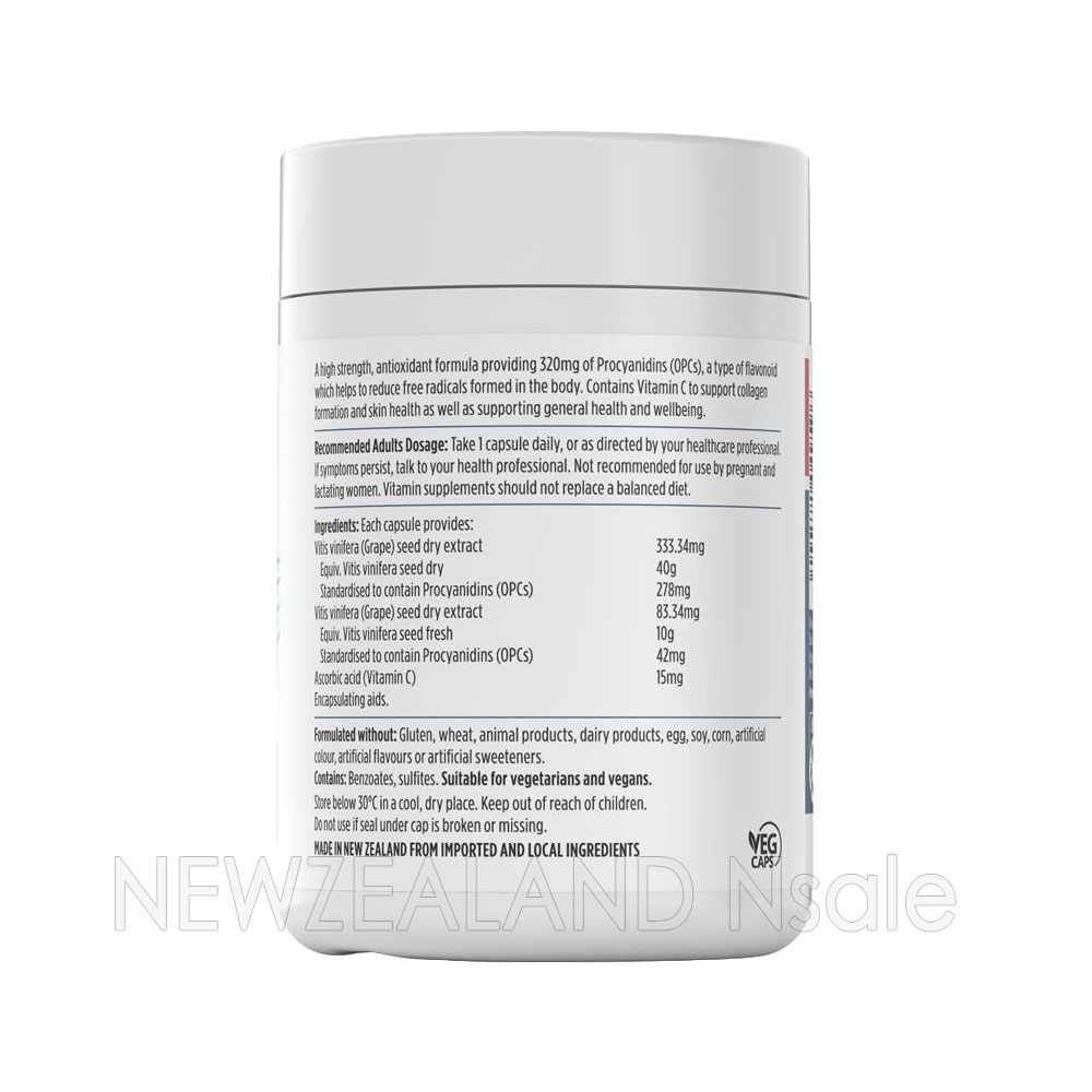 뉴트라라이프 포도씨추출물 50,000mg 120캡슐 2통 *