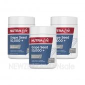 뉴트라라이프 포도씨추출물 50,000mg 120캡슐 3통 *