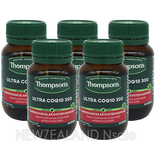 톰슨 울트라 코엔자임 CoQ10 300mg 30캡슐 5통 *