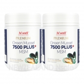 하이웰 프리미엄 초록입홍합 7500mg 플러스 MSM 300베지캡슐 2통