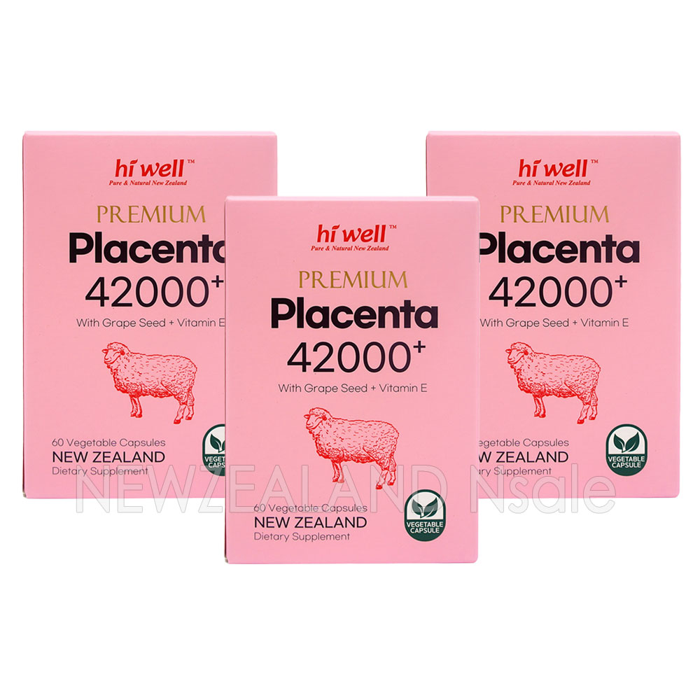 하이웰 프리미엄 태반캡슐 42000mg 60캡슐(베지캡슐) 3통