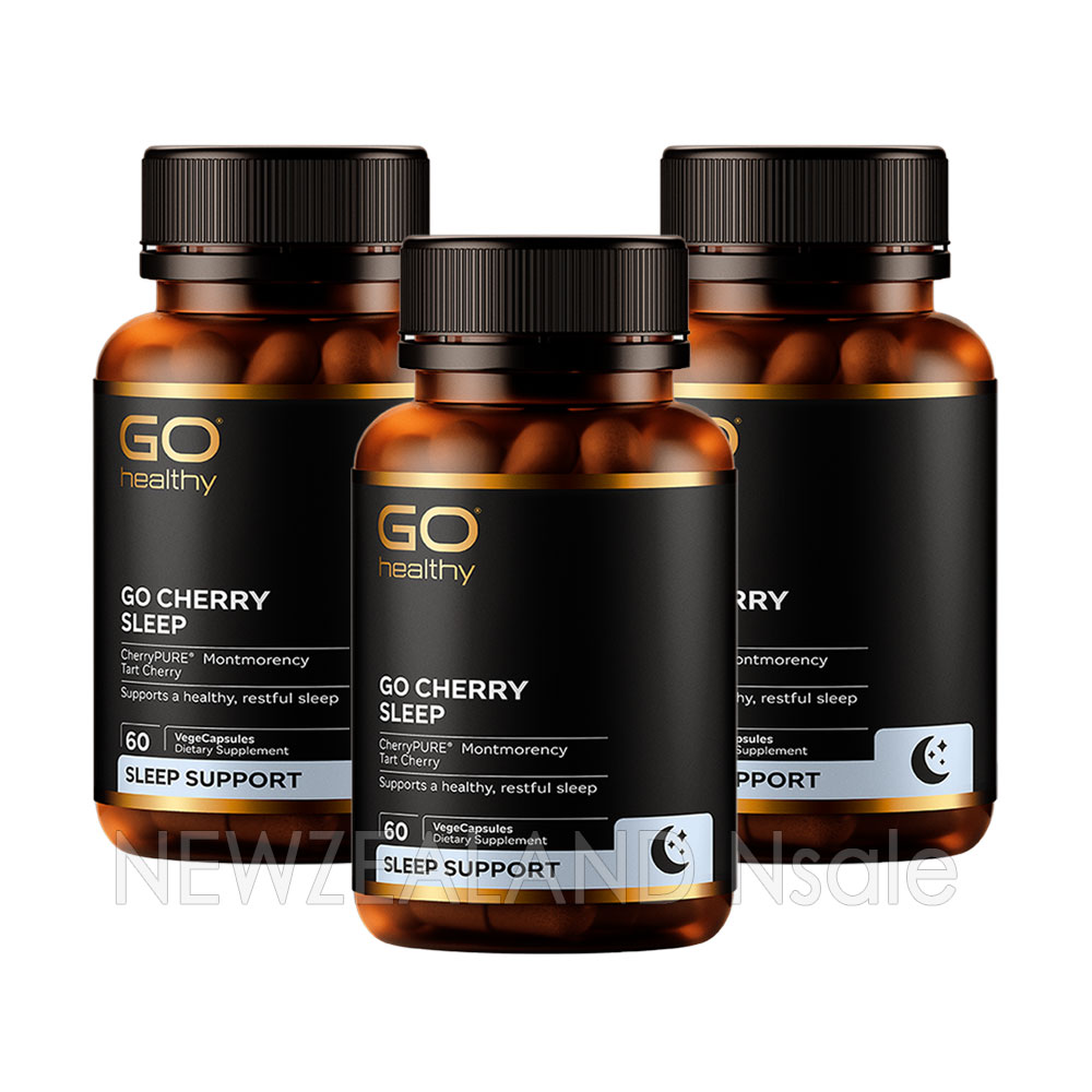 고헬씨 고 체리 슬립 60베지캡슐(수면에도움) 3통