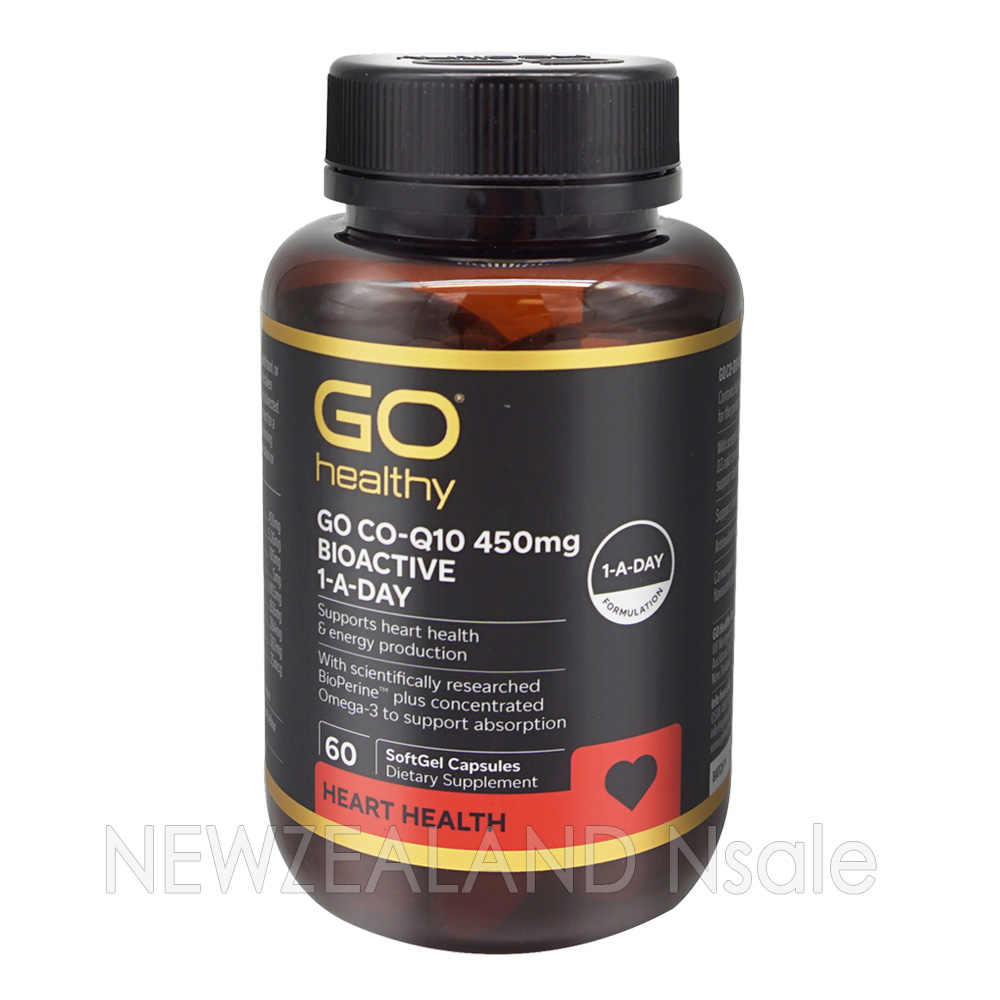 고헬씨 고 코엔자임 큐텐 CO-Q10 450mg 바이오액티브 원어데이 60캡슐 1통