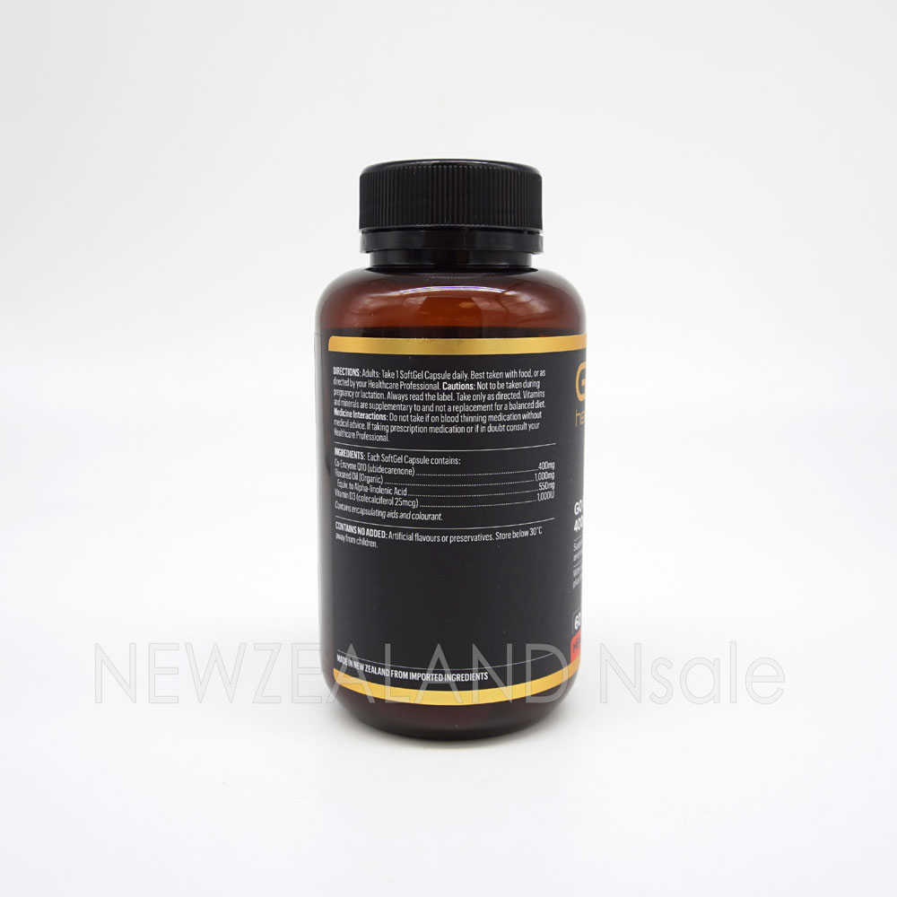 고헬씨 고 코엔자임 큐텐 CO-Q10 원어데이 400mg 60캡슐 5통