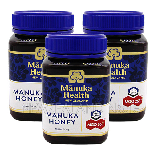 마누카헬스 마누카꿀 MGO263+ 500g 3통