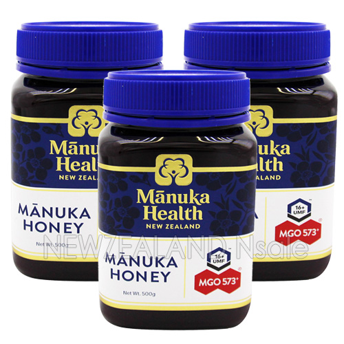 마누카헬스 마누카꿀 MGO573+ 500g 3통