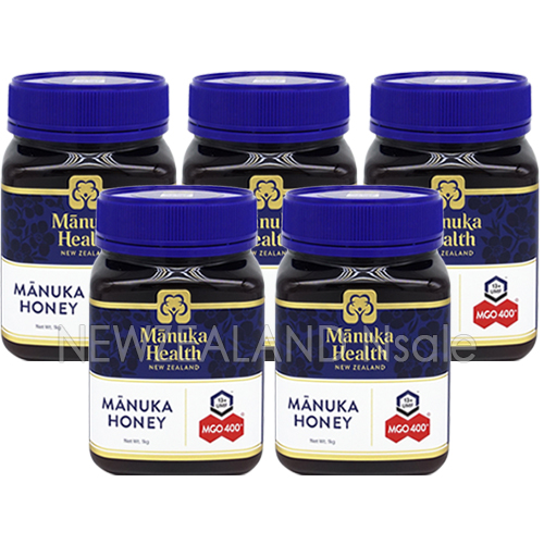 마누카헬스 마누카꿀 MGO400+ 1kg 5통
