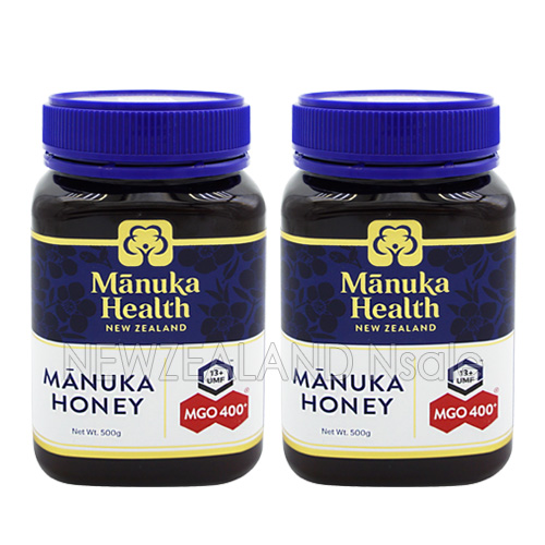 마누카헬스 마누카꿀 MGO400+ 500g 2통