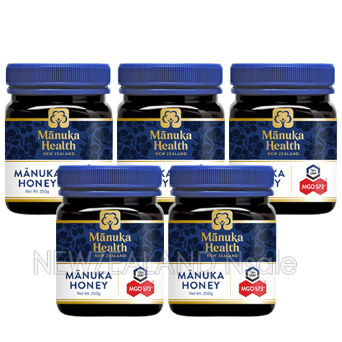마누카헬스 마누카꿀 MGO573+ 250g 5통