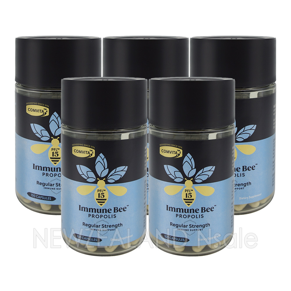 (오더베이스) 콤비타 PFL15 프로폴리스 100캡슐 5통 (캡슐형)