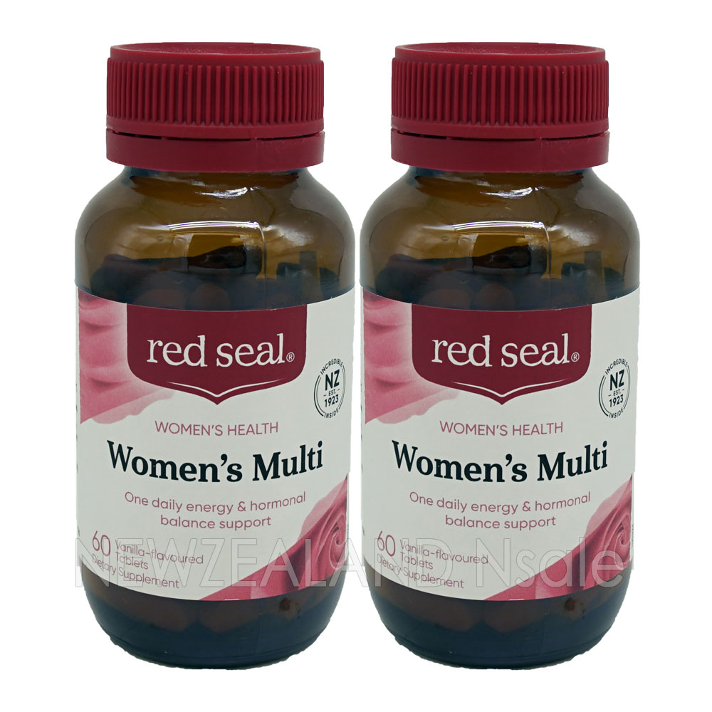 (오더베이스) 레드씰 여성 멀티비타민 원어데이 60정 2통*