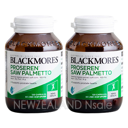 블랙모어스 프로세렌 쏘팔메토 120캡슐 2통