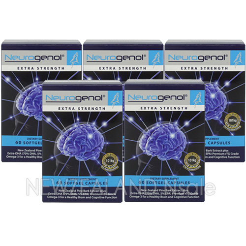 뉴로제놀 엑스트라 스트렝스 60캡슐 5통