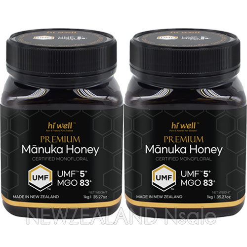 하이웰 프리미엄 마누카꿀 UMF5+ 1kg 2통