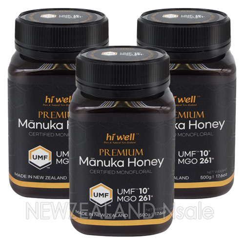하이웰 프리미엄 마누카꿀 UMF10+ 500g 3통