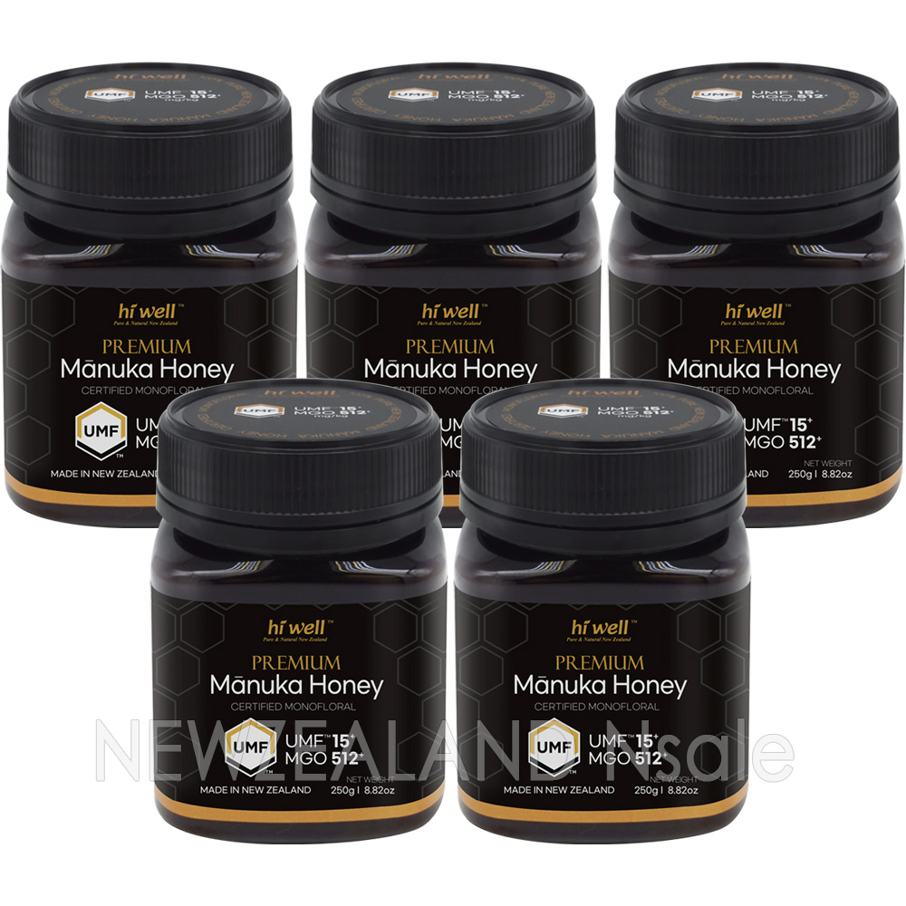 하이웰 프리미엄 마누카꿀 UMF15+ 250g 5통