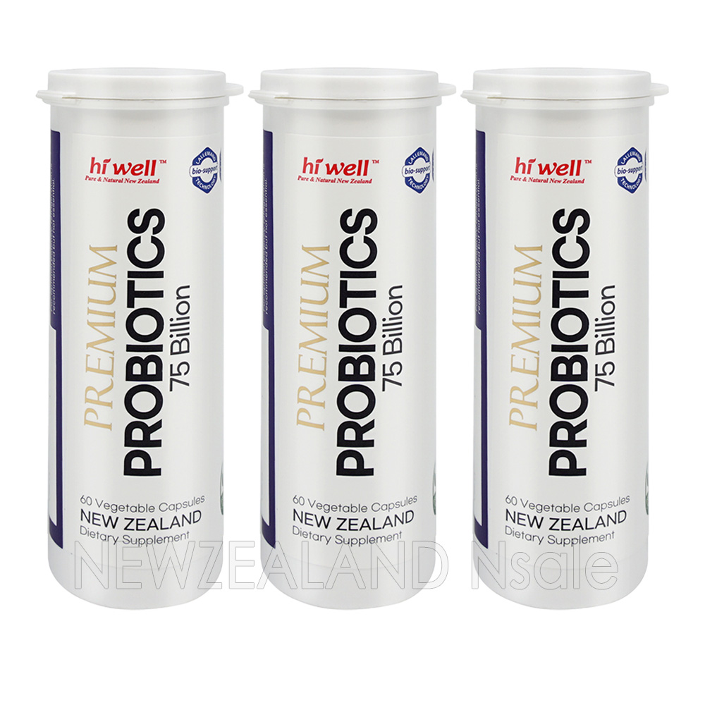 하이웰 프리미엄 프로바이오틱스 750억 60베지캡슐 3통