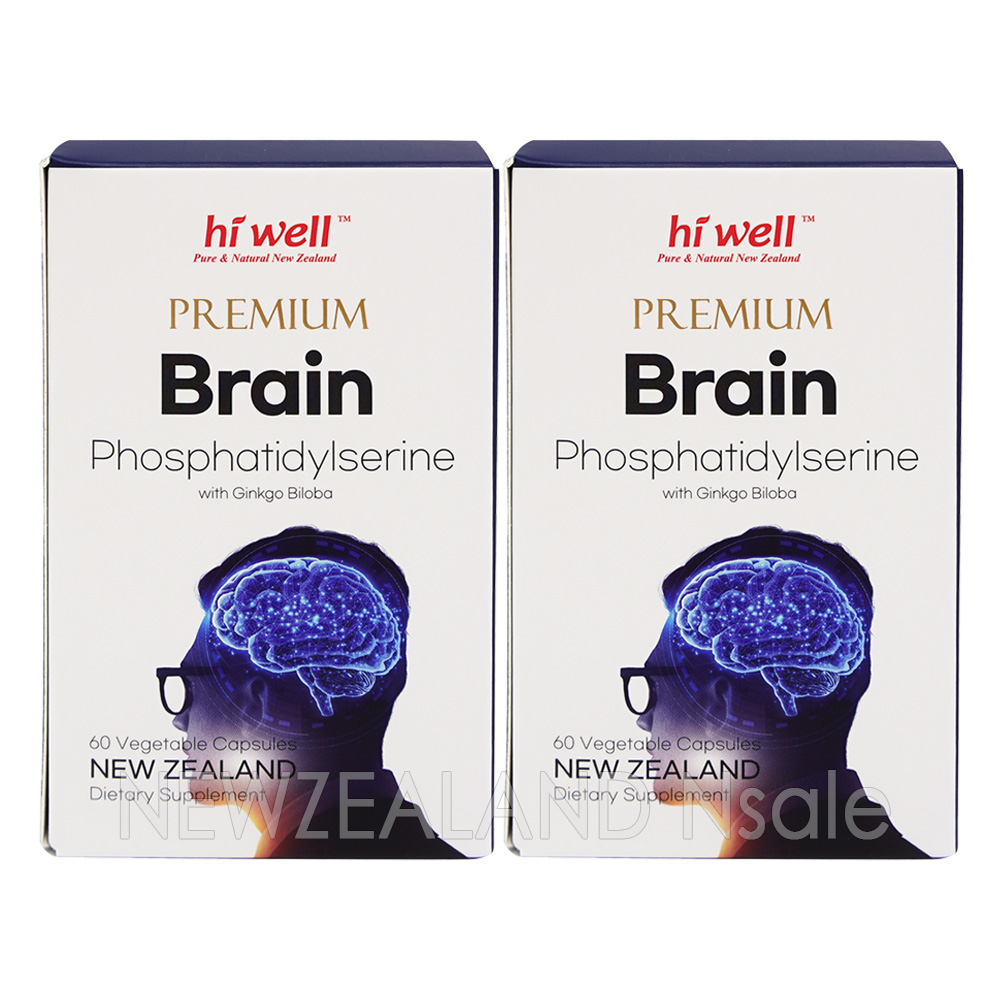 하이웰 프리미엄 브레인 포스파티딜세린 60베지캡슐 2통