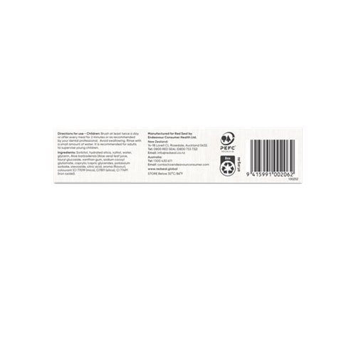 레드씰 키즈 투티프루티 치약 70g 6개
