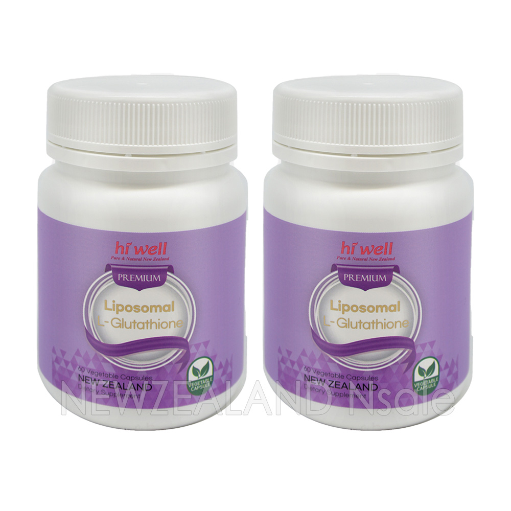 (리뉴얼) 하이웰 프리미엄 리포좀 L-글루타치온 60베지캡슐 2통